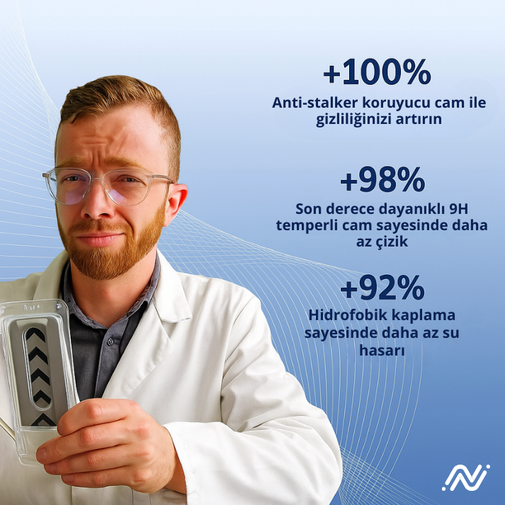 Arctiqo™ 3'ü 1 arada koruyucu cam