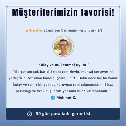 Arctiqo™ 3'ü 1 arada koruyucu cam